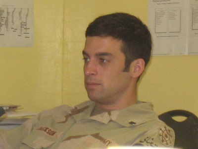 Army veteran Mark Jackson